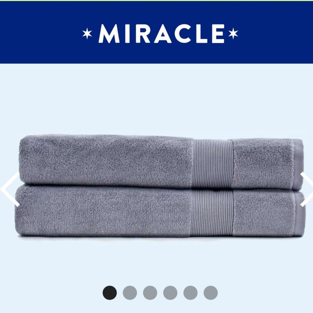 Miracle Brand Supima Cotton Bath Towel Set (3)